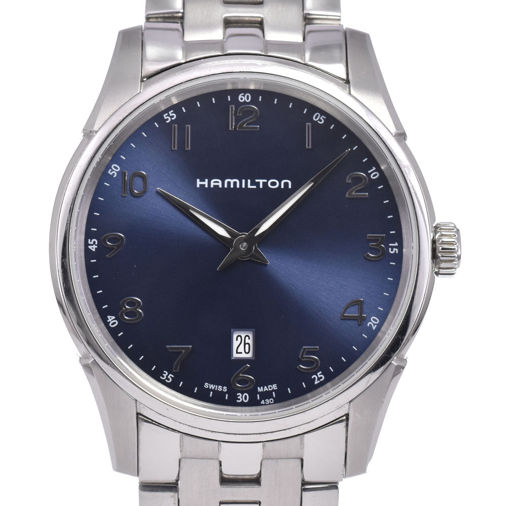with paper HAMILTON Jazzmaster Thinline H38511143 Navy Dial Quartz Men's
 Watch K#147841