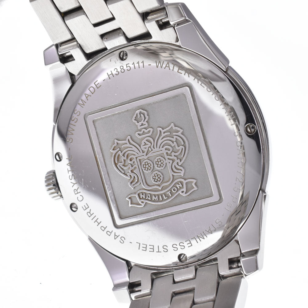 with paper HAMILTON Jazzmaster Thinline H38511143 Navy Dial Quartz Men's
 Watch K#147841