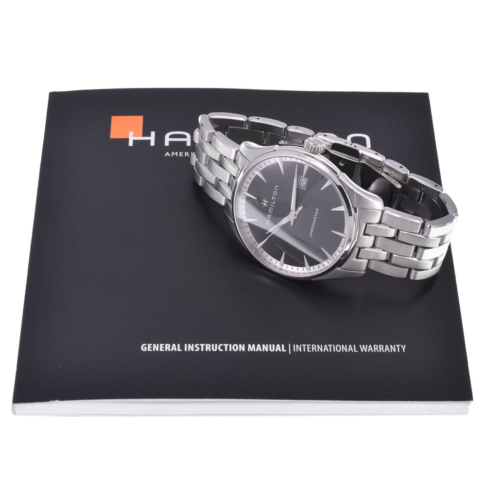 HAMILTON Jazz master H324510 Date black Dial Quartz Men's
 Watch K#147843