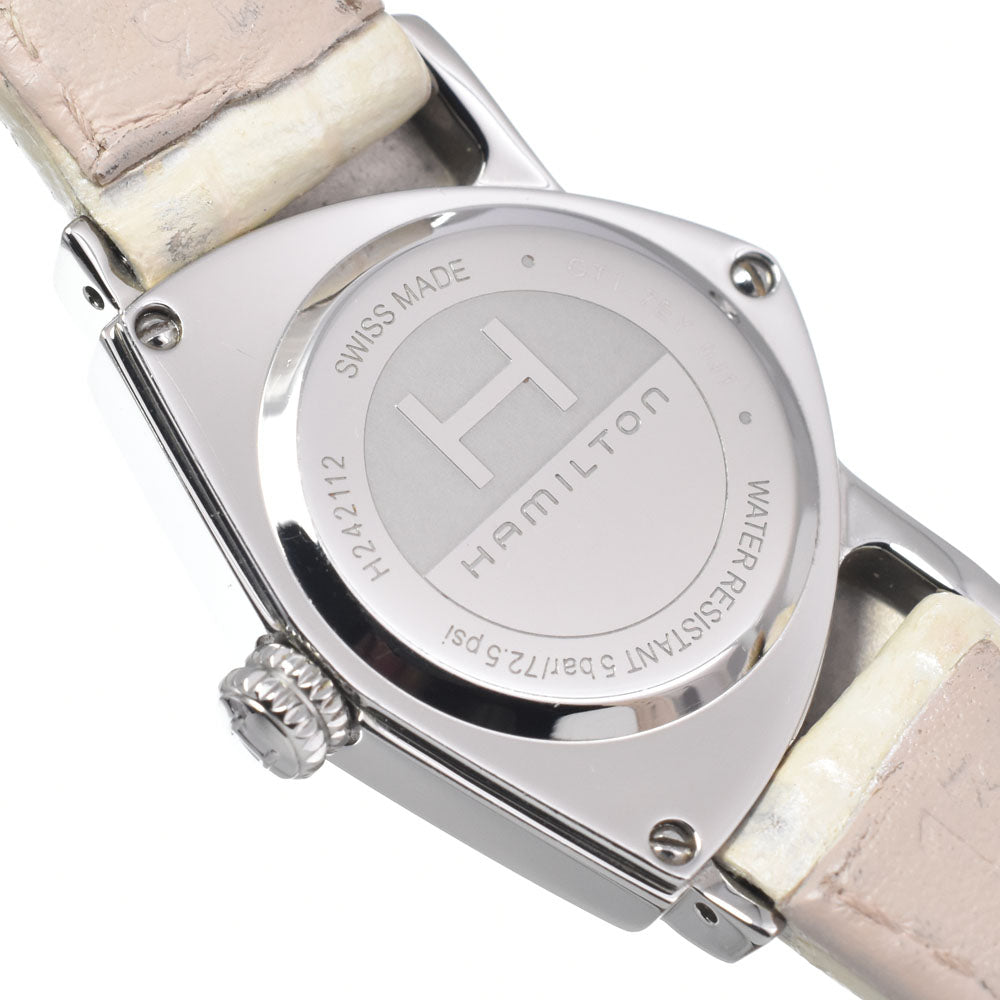 with paper HAMILTON Ventura H24211852/H242112 White shell Dial Quartz Ladies
 Watch I#147844