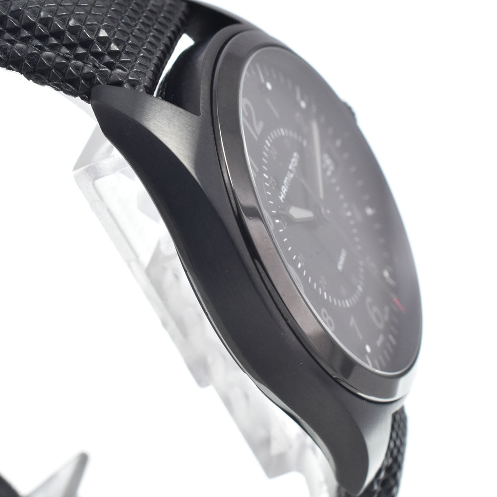 with paper HAMILTON Khaki field H684010 Date black Dial Quartz Men's
 Watch I#147845