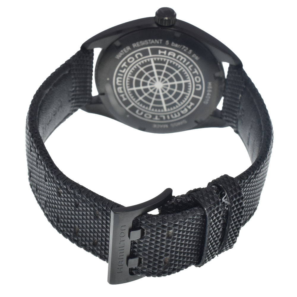 with paper HAMILTON Khaki field H684010 Date black Dial Quartz Men's
 Watch I#147845