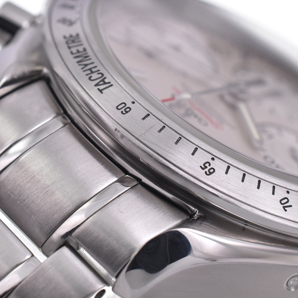 with paper OMEGA Speedmaster 323.10.40.40.02.001 Chronograph Silver Dial Automatic Men's
 Watch I#147852
