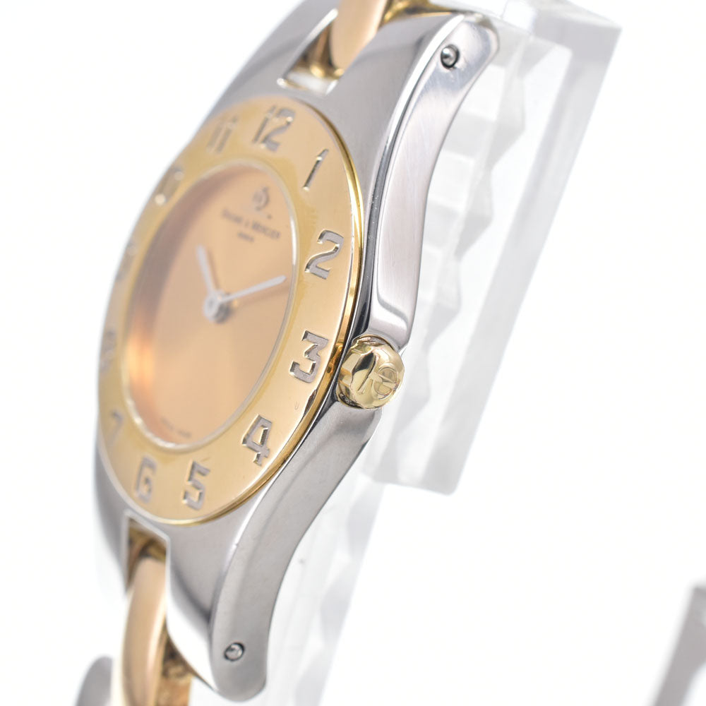 Baume & Mercier Linea 5261 Stainless Steel/Gold Plated gold Dial Quartz Ladies
 Watch J#147858