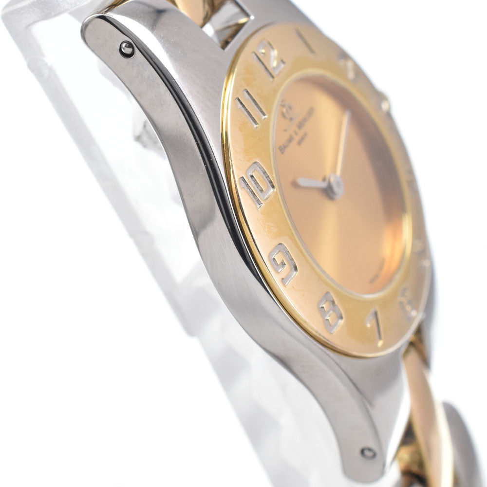 Baume & Mercier Linea 5261 Stainless Steel/Gold Plated gold Dial Quartz Ladies
 Watch J#147858