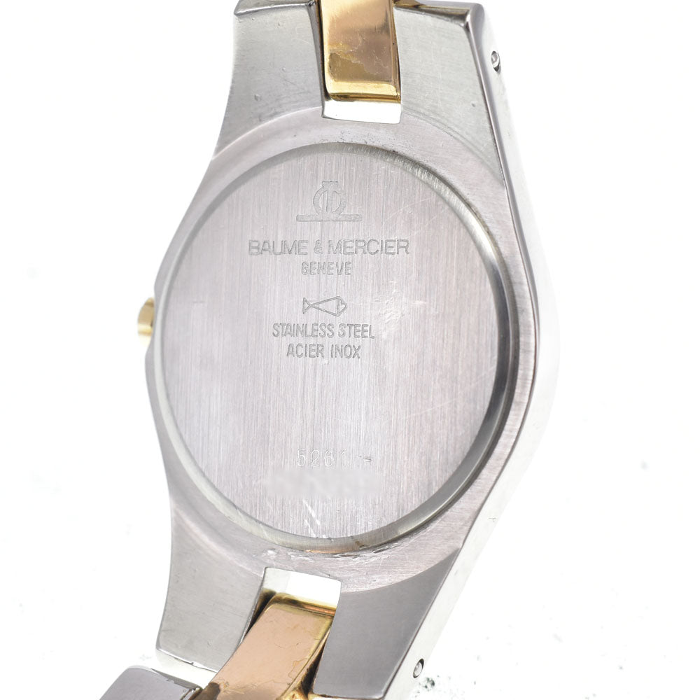 Baume & Mercier Linea 5261 Stainless Steel/Gold Plated gold Dial Quartz Ladies
 Watch J#147858
