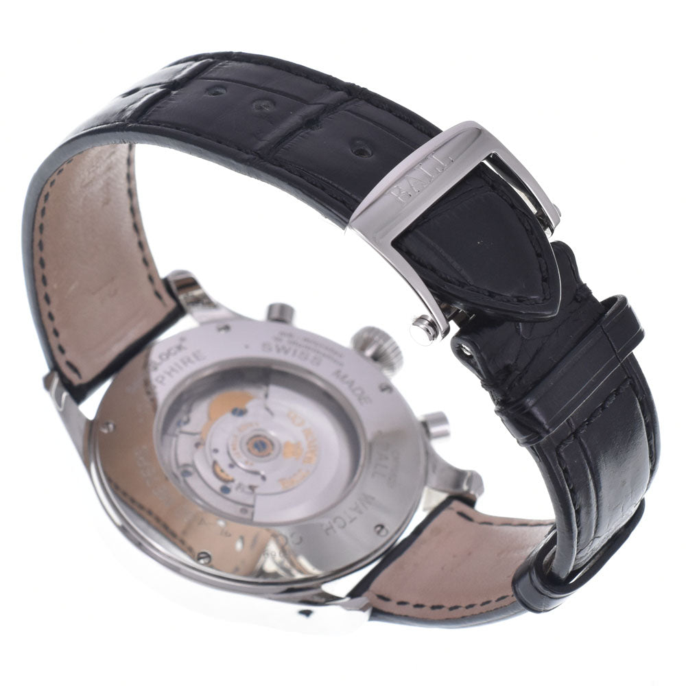 BALLWATCH train master cannonball CM1052D white Dial Automatic Men's
 Watch J#147859