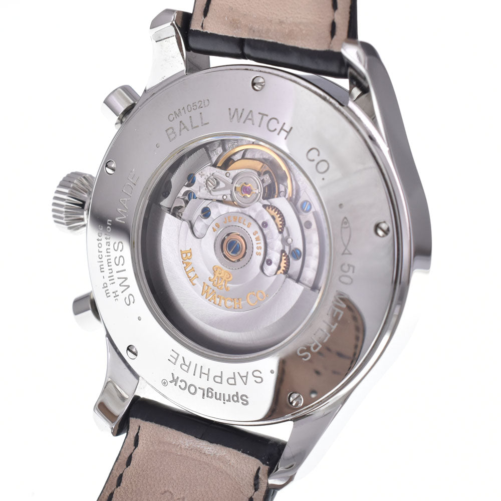 BALLWATCH train master cannonball CM1052D white Dial Automatic Men's
 Watch J#147859