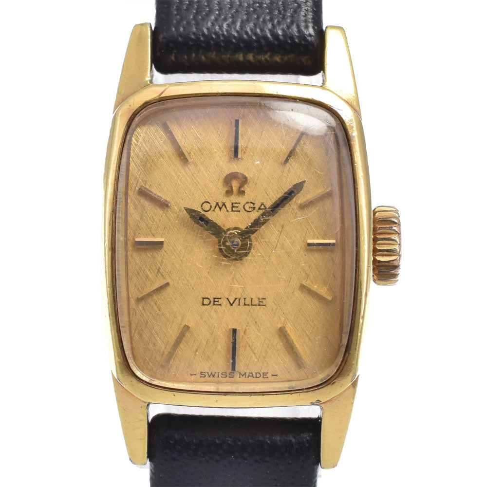 OMEGA De Ville 511.268 Cal.485 gold Dial Hand Winding Ladies
 Watch L#147860