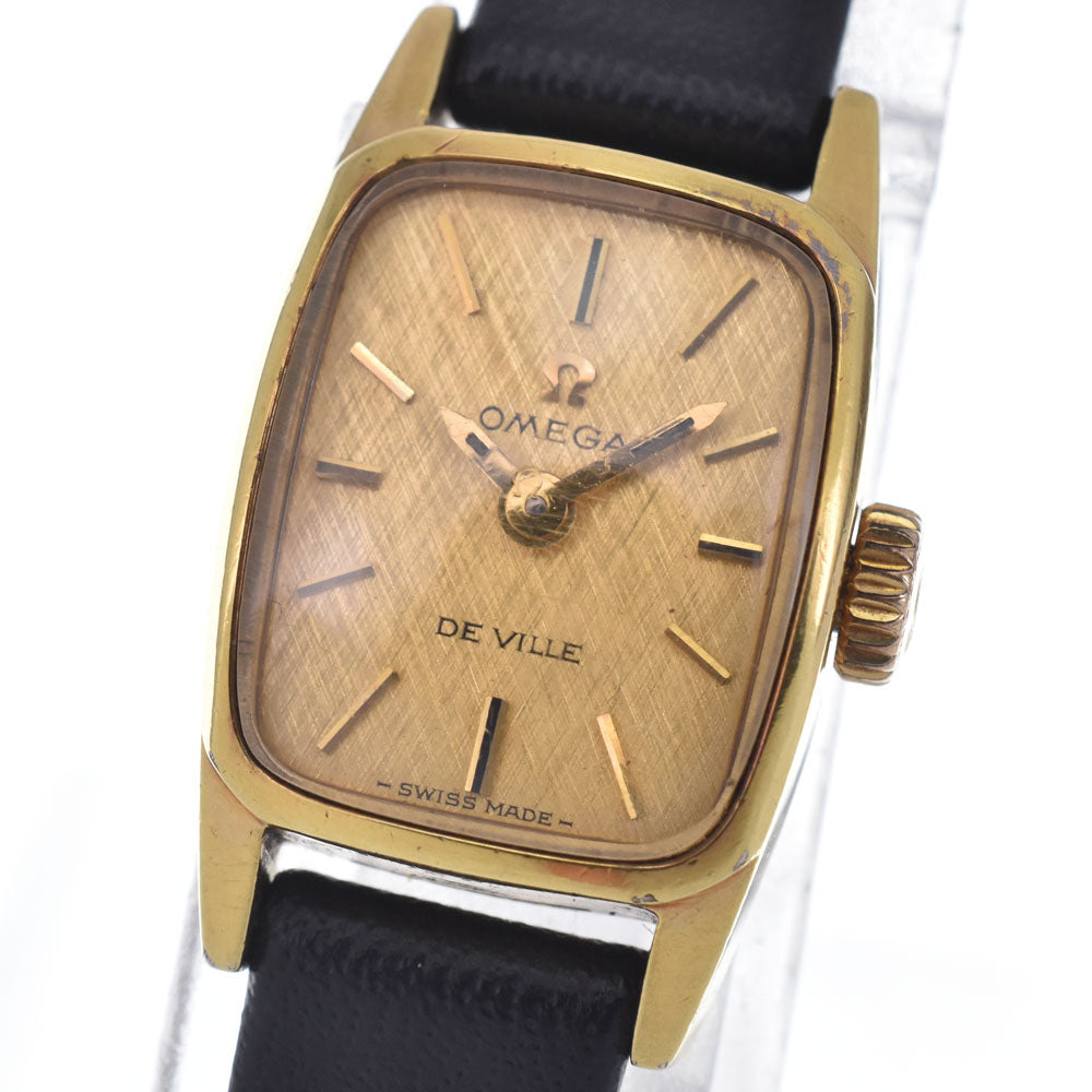 OMEGA De Ville 511.268 Cal.485 gold Dial Hand Winding Ladies
 Watch L#147860
