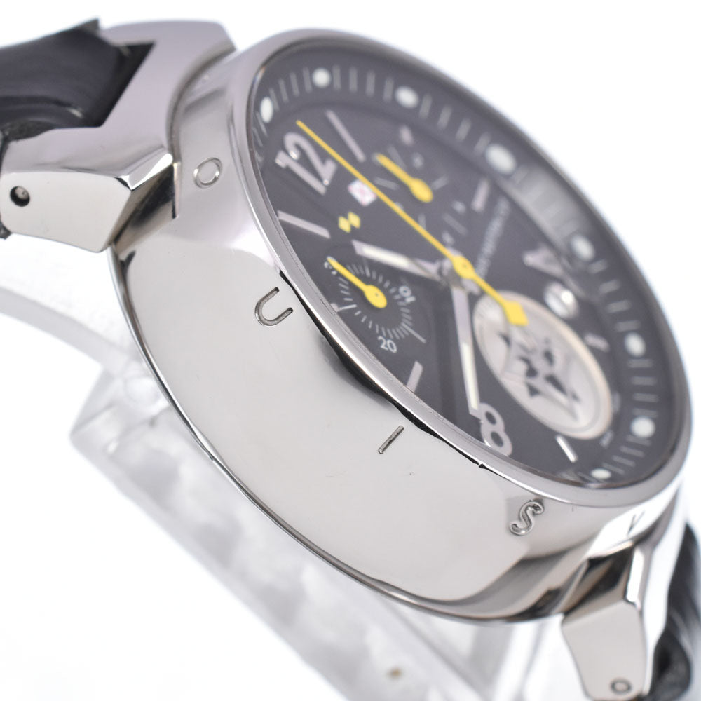 LOUIS VUITTON Tambour Lovely Cup MM Q132G Chronograph Date black Dial Quartz Ladies
 Watch P#147868