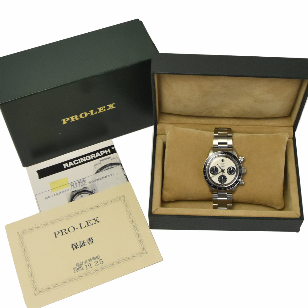 with paper PRO-LEX Racing Chronograph Silver Dial Automatic Men's
 Watch K#147869