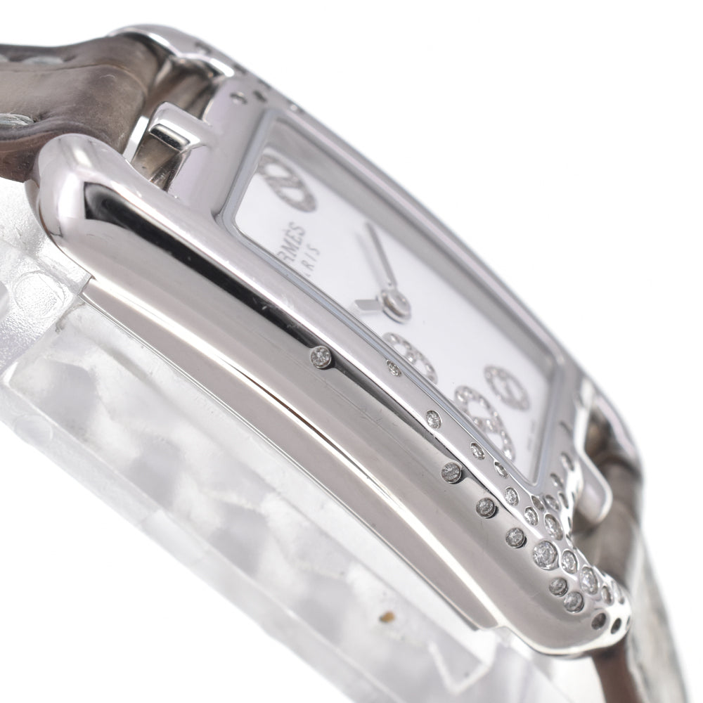 HERMES Nantucket NA2.132 diamond white Dial Quartz Ladies
 Watch I#147873