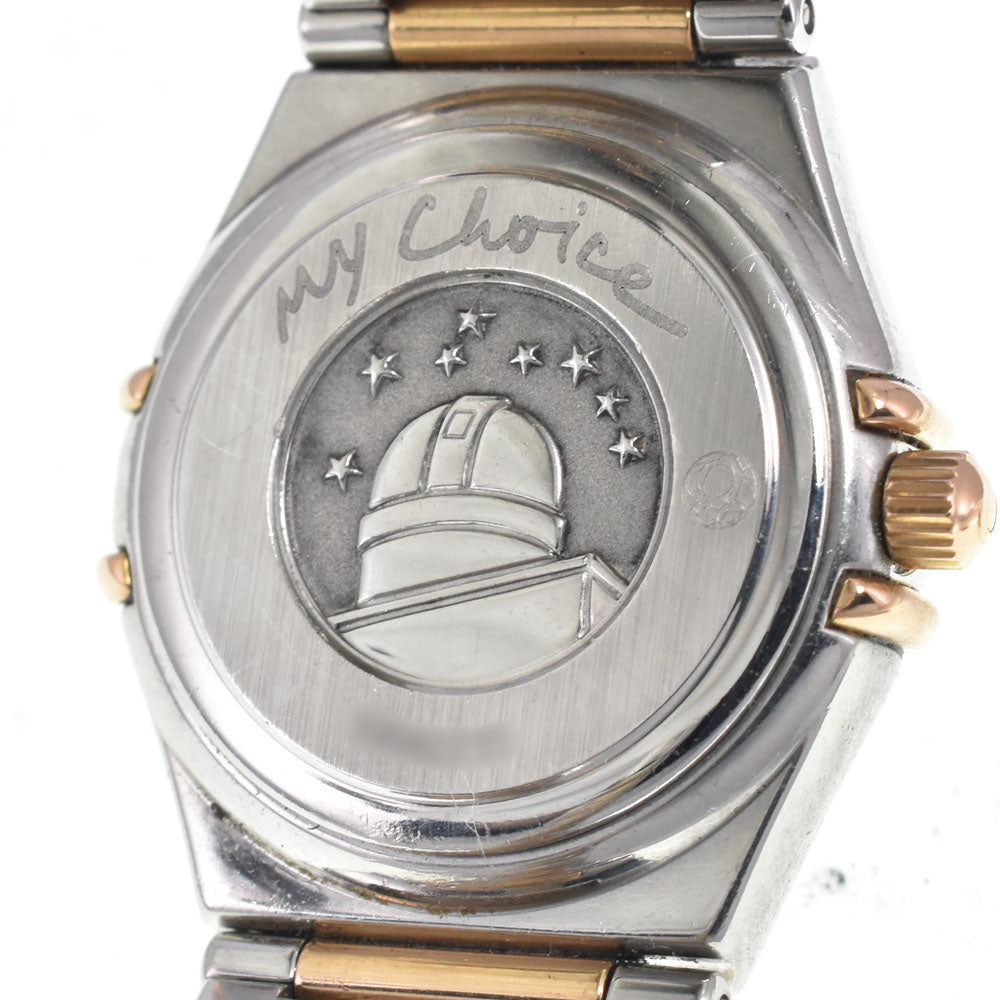 with paper OMEGA Constellation Mini My Choice 1368.79.0﻿0 Diamond Gemstone White shell Dial Quartz Ladies
 Watch K#147876