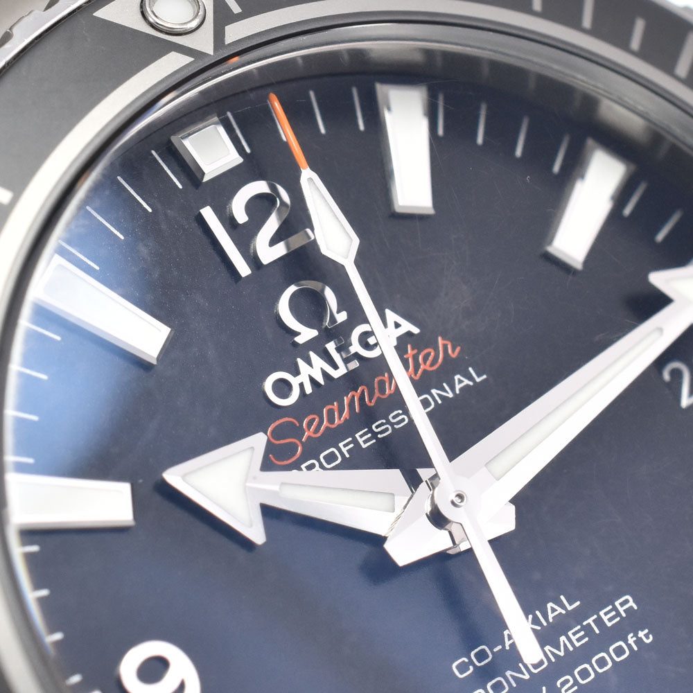 with paper OMEGA Seamaster Planet Ocean 232.30.42.21.01.001 Date black Dial Automatic Men's
 Watch H#147878