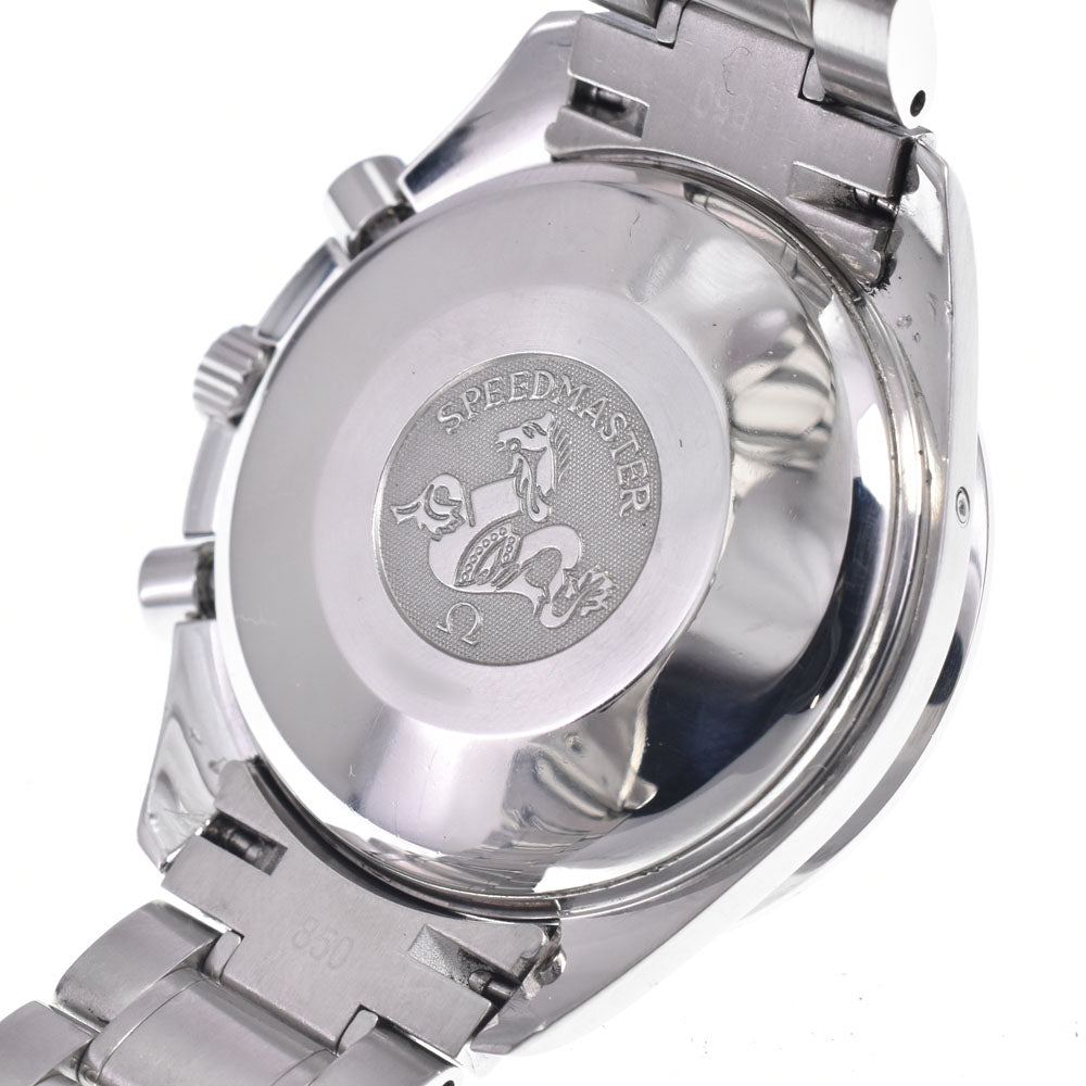 with paper OMEGA Speedmaster 3523.80.00 Triple calendar blue Dial Automatic Men's
 Watch L#147880