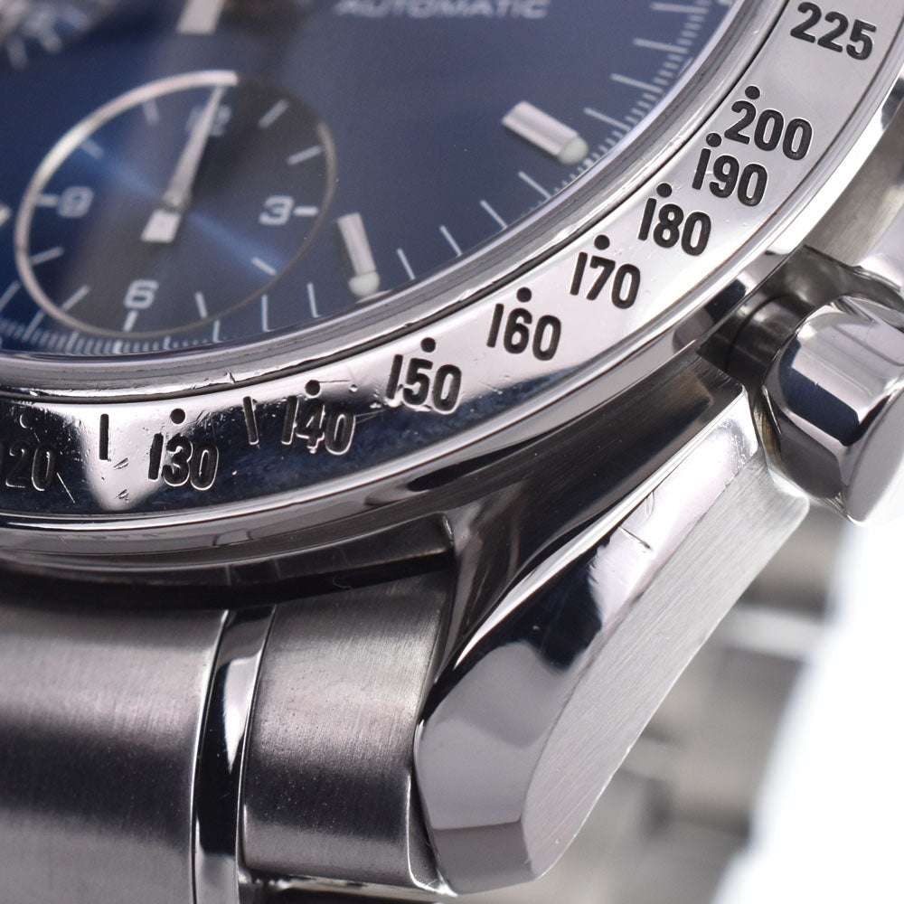 with paper OMEGA Speedmaster 3523.80.00 Triple calendar blue Dial Automatic Men's
 Watch L#147880