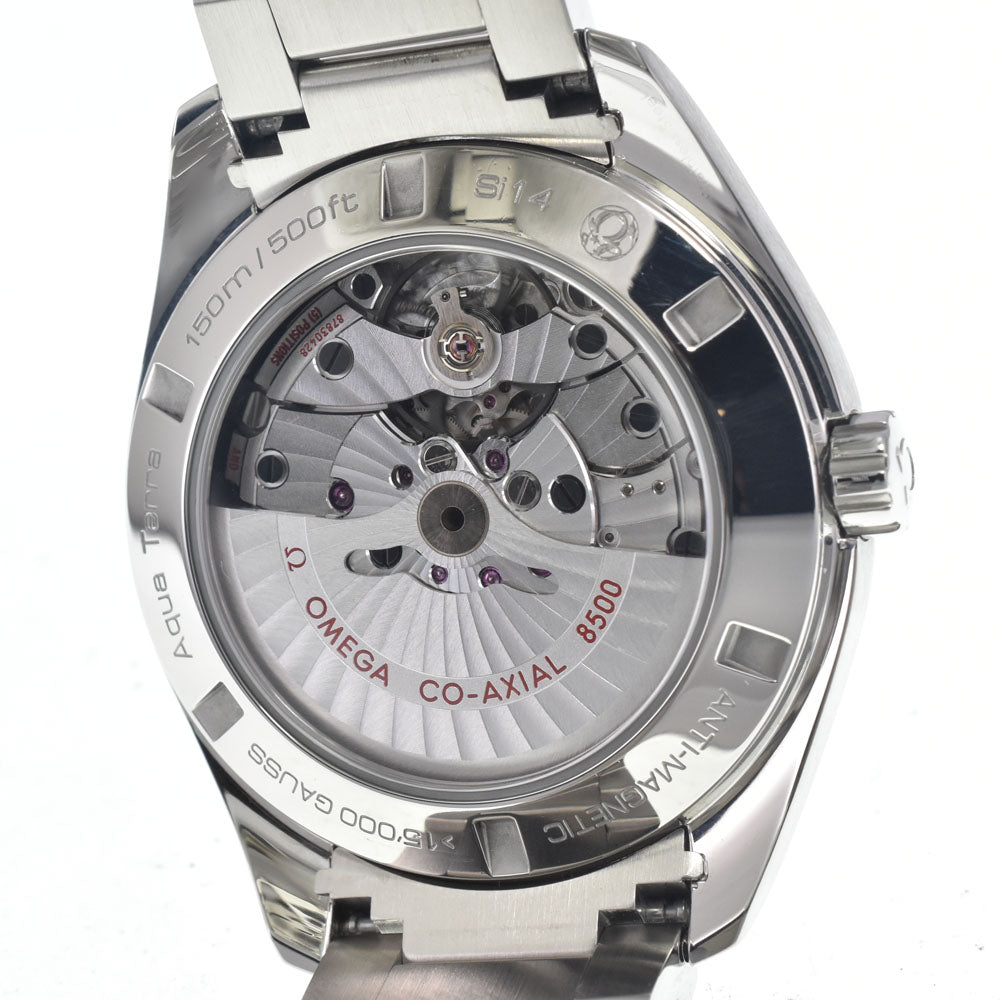with paper OMEGA Seamaster Aqua Terra Coaxial 231.10.42.21.03.003 Date blue Dial Automatic Men's
 Watch H#147882
