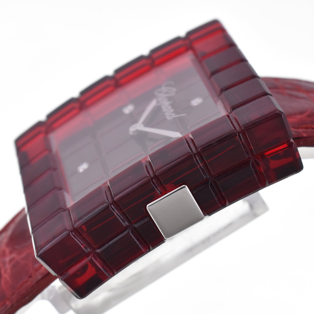 Chopard Ice Cube Bee Mad 12/7780 4P Diamond Red Dial Quartz Ladies
 Watch I#147883