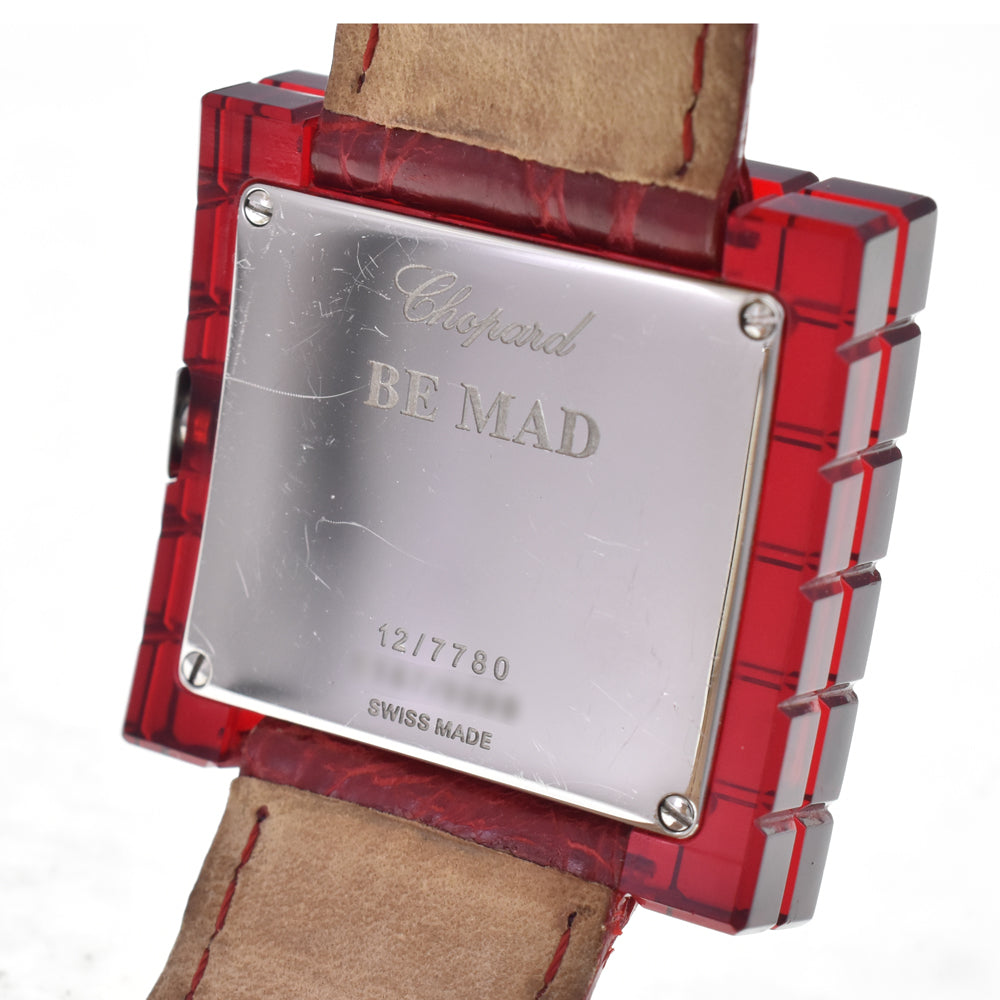 Chopard Ice Cube Bee Mad 12/7780 4P Diamond Red Dial Quartz Ladies
 Watch I#147883