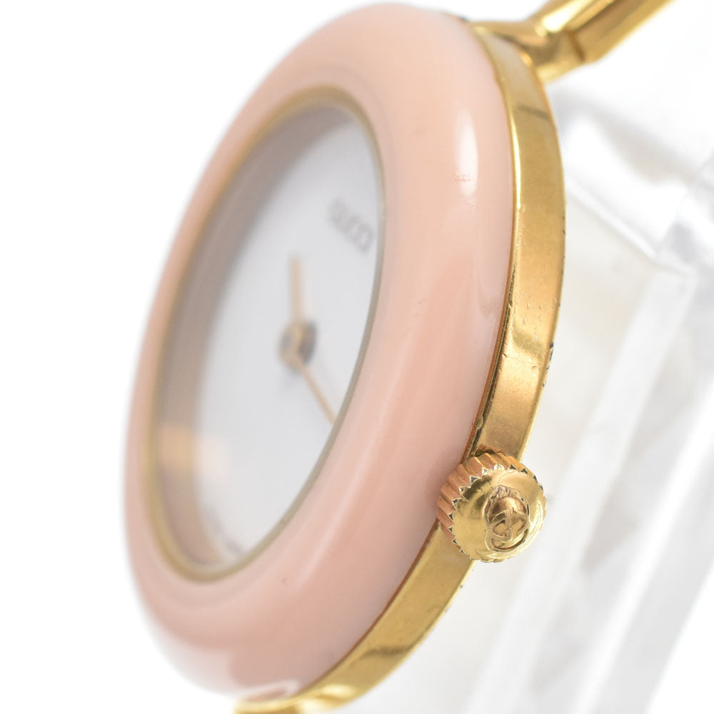 GUCCI Change bezel 11/12.2 white Dial Quartz Ladies
 Watch J#147884