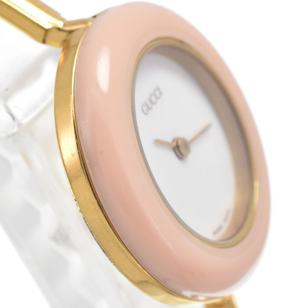 GUCCI Change bezel 11/12.2 white Dial Quartz Ladies
 Watch J#147884