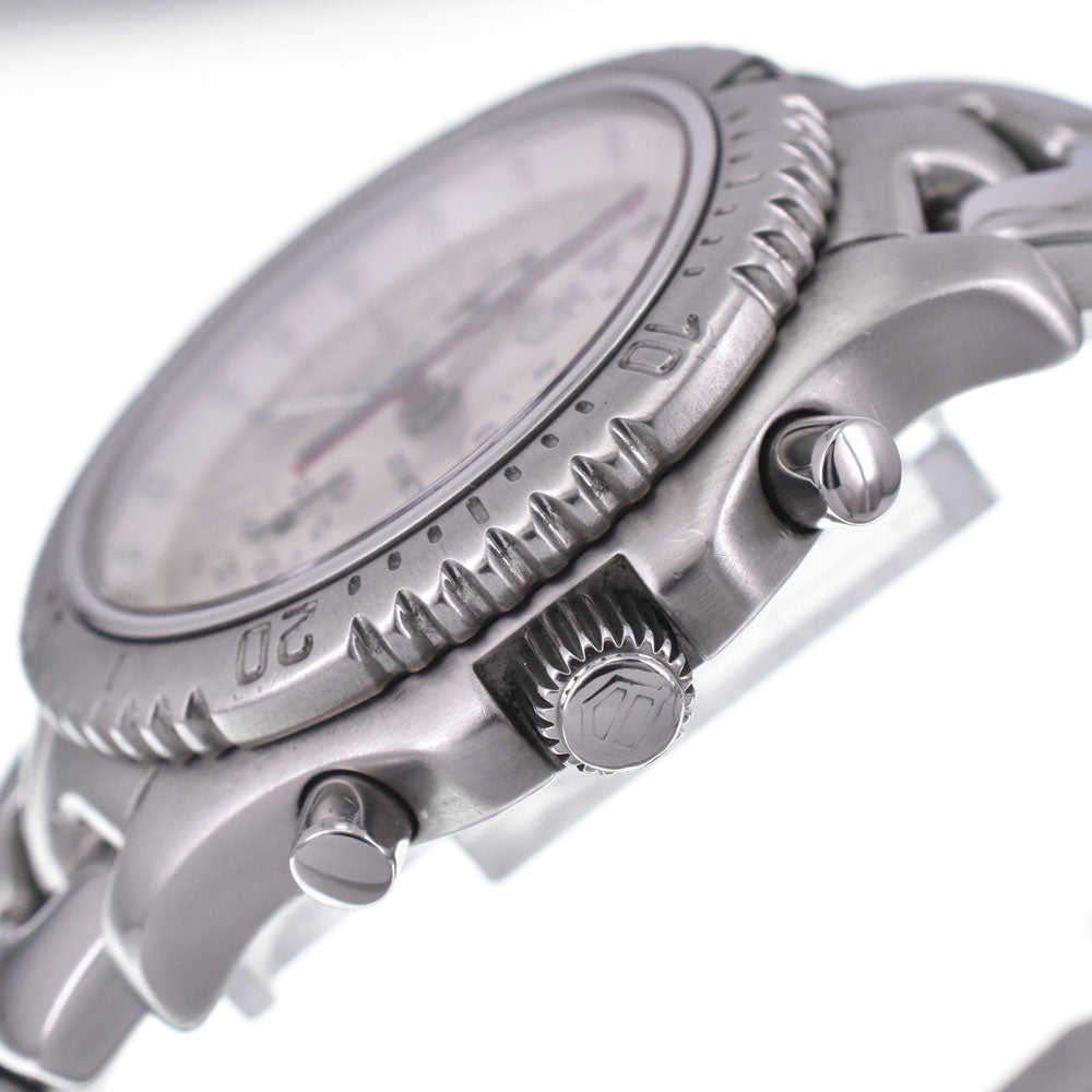TAG HEUER Link CT1116 Chronograph Silver Dial Quartz Men's
 Watch K#147887