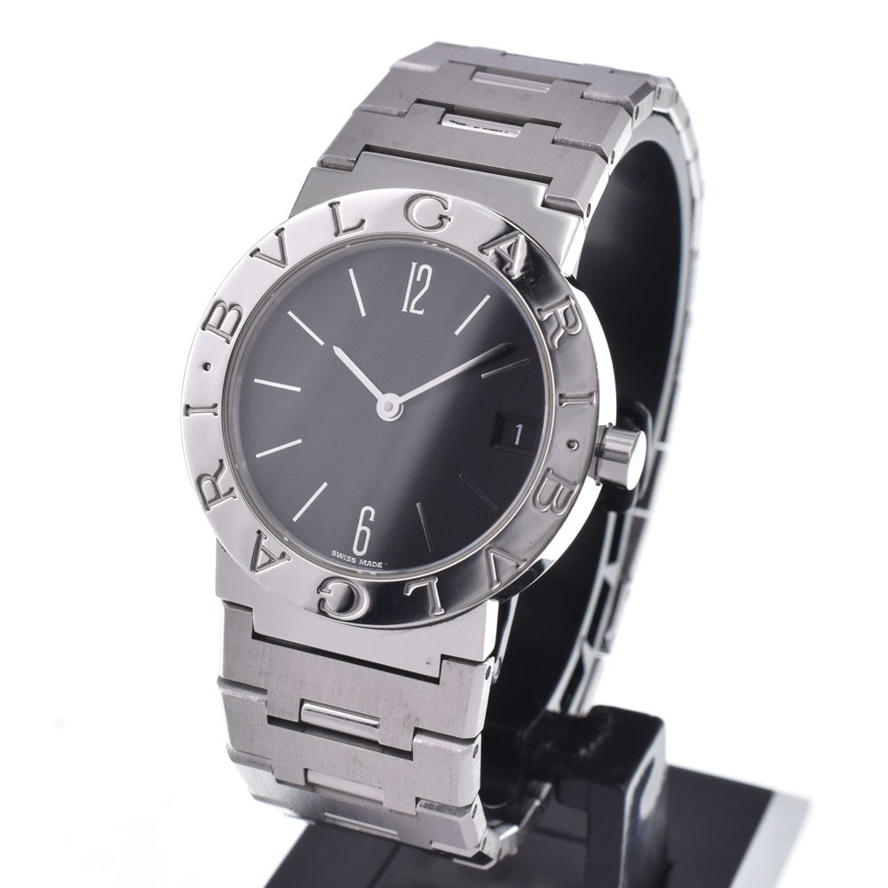 BVLGARI Bvlgari Bvlgari BB30SS Date black Dial Quartz Unisex
 Watch L#147891