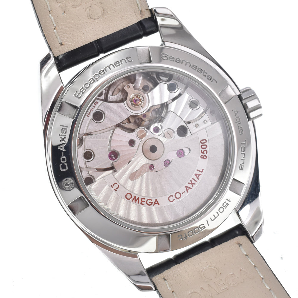 with paper OMEGA SeamasterAqua Terra 231.13.39.21.01.001 Date black Dial Automatic Men's
 Watch I#147893