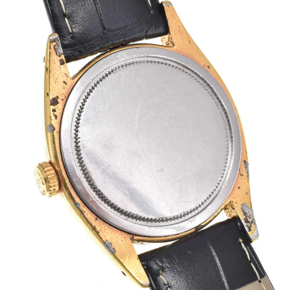 ROLEX Oyster Date Precision 6494 vintage Cal.1210 Super Oyster crown Silver Dial Hand Winding Men's
 Watch L#147898