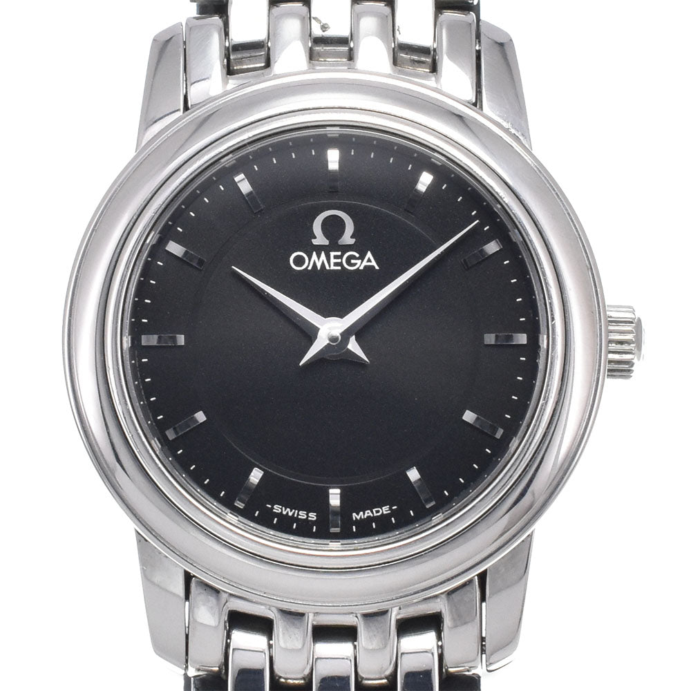 OMEGA De Ville Prestige 4570.51 black Dial Quartz Ladies
 Watch L#147900