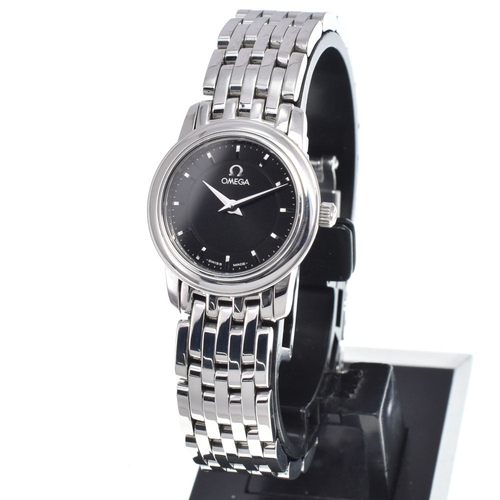 OMEGA De Ville Prestige 4570.51 black Dial Quartz Ladies
 Watch L#147900