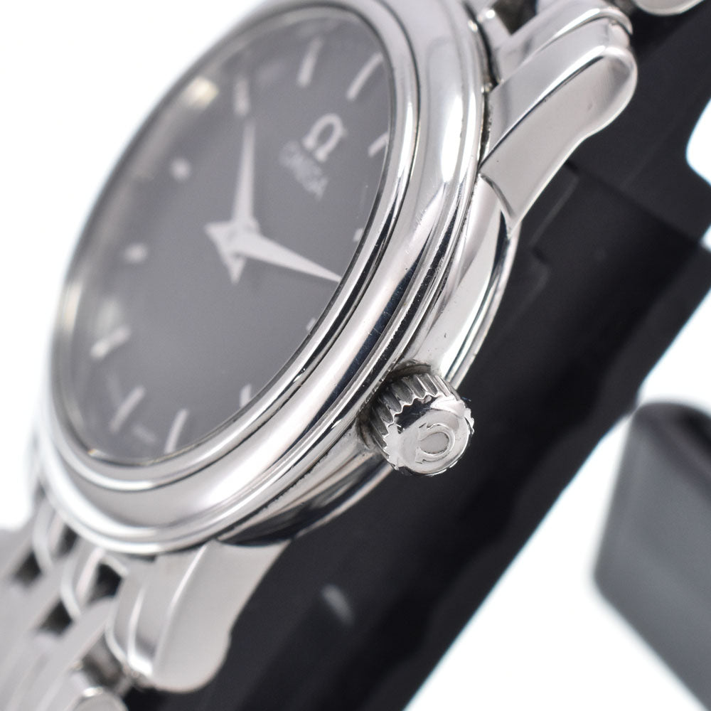 OMEGA De Ville Prestige 4570.51 black Dial Quartz Ladies
 Watch L#147900