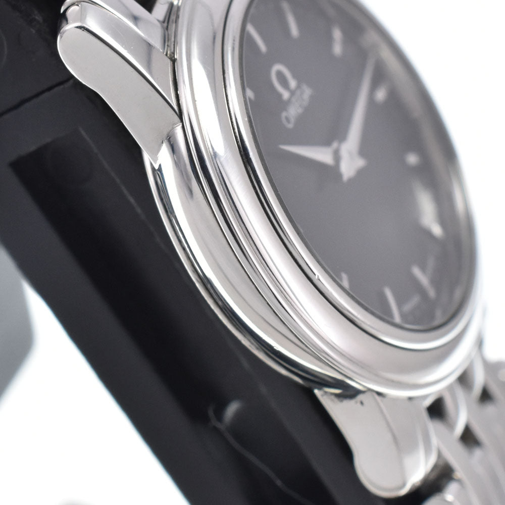 OMEGA De Ville Prestige 4570.51 black Dial Quartz Ladies
 Watch L#147900