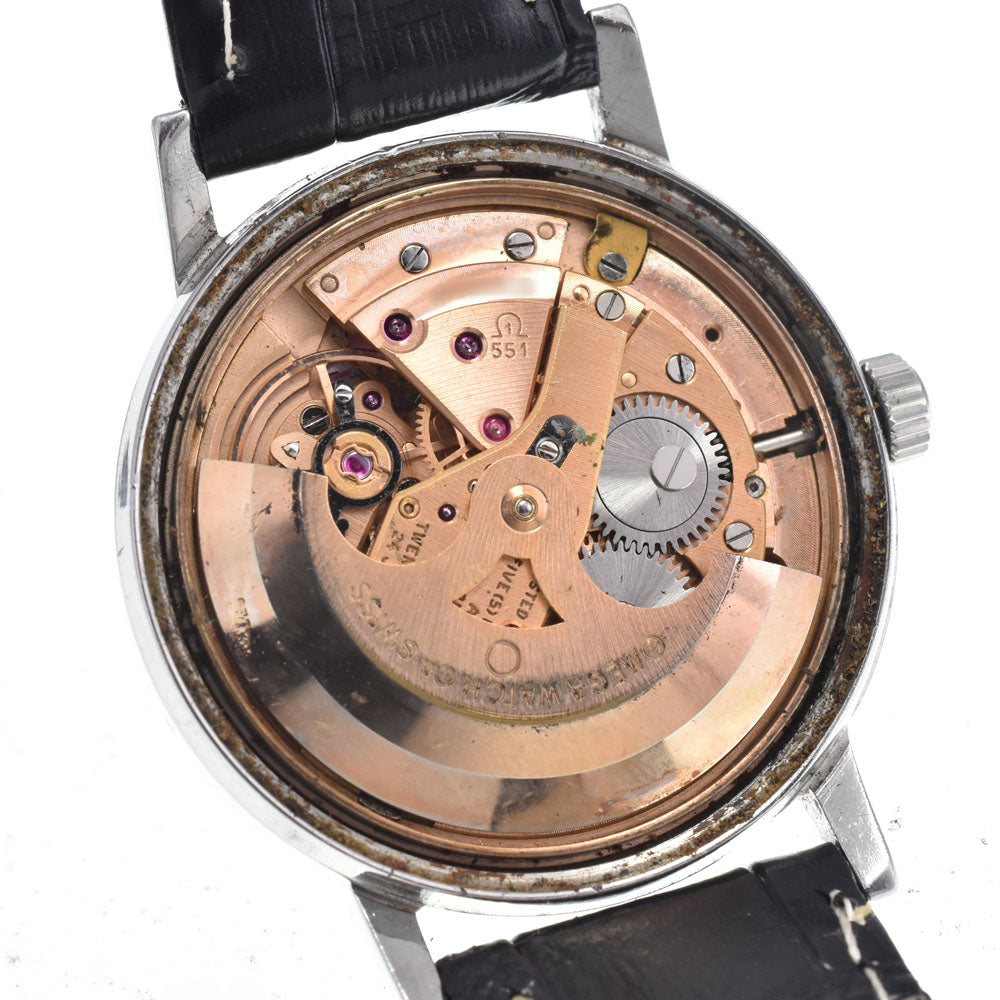 OMEGA Geneva 165.070 vintage Cal.551 Silver Dial Automatic Men's
 Watch L#147902