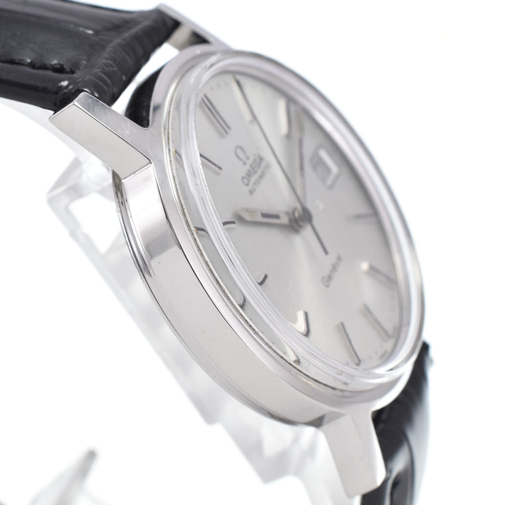 OMEGA Geneva 166.0163 vintage Date Cal.1012 Silver Dial Automatic Men's
 Watch K#147905