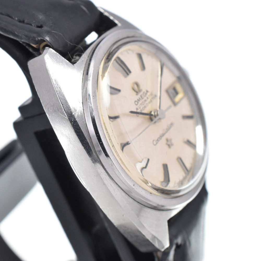 OMEGA Constellation 568.001 vintage Date Cal.682 Silver Dial Automatic Ladies
 Watch K#147906