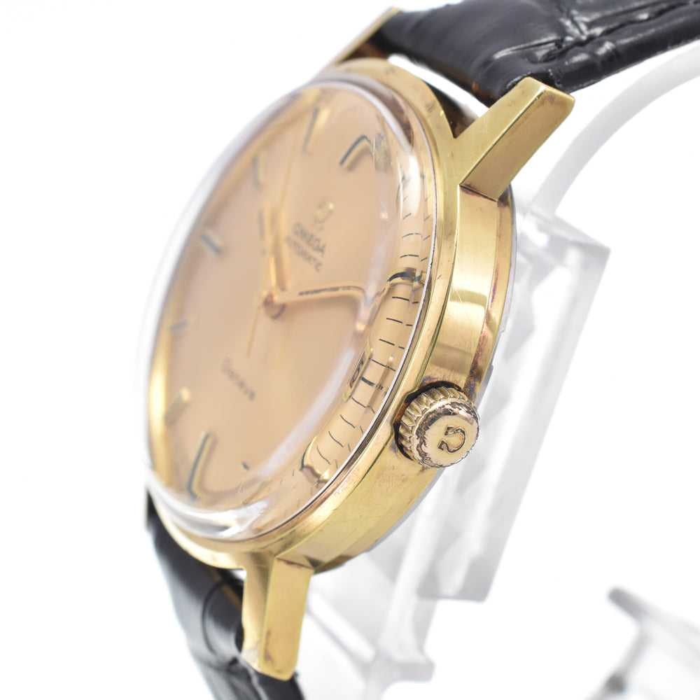 OMEGA Geneva 166.070 vintage Cal.565 gold Dial Automatic Men's
 Watch I#147909
