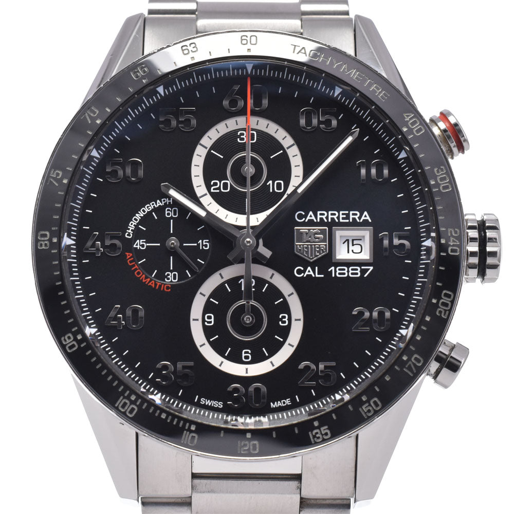 TAG HEUER Carrera Caliber 1887 CAR2A10 Chronograph black Dial Automatic Men's
 Watch L#147912