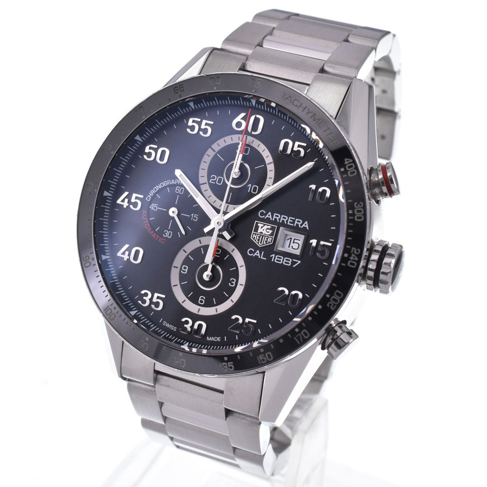TAG HEUER Carrera Caliber 1887 CAR2A10 Chronograph black Dial Automatic Men's
 Watch L#147912