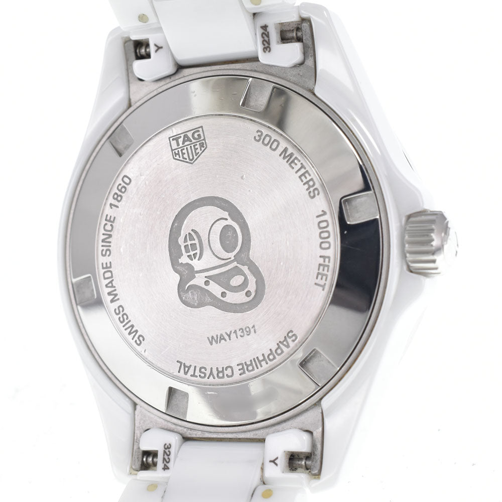 TAG HEUER Aqua racer WAY1391.BH0717 white Dial Quartz Ladies
 Watch J#147913
