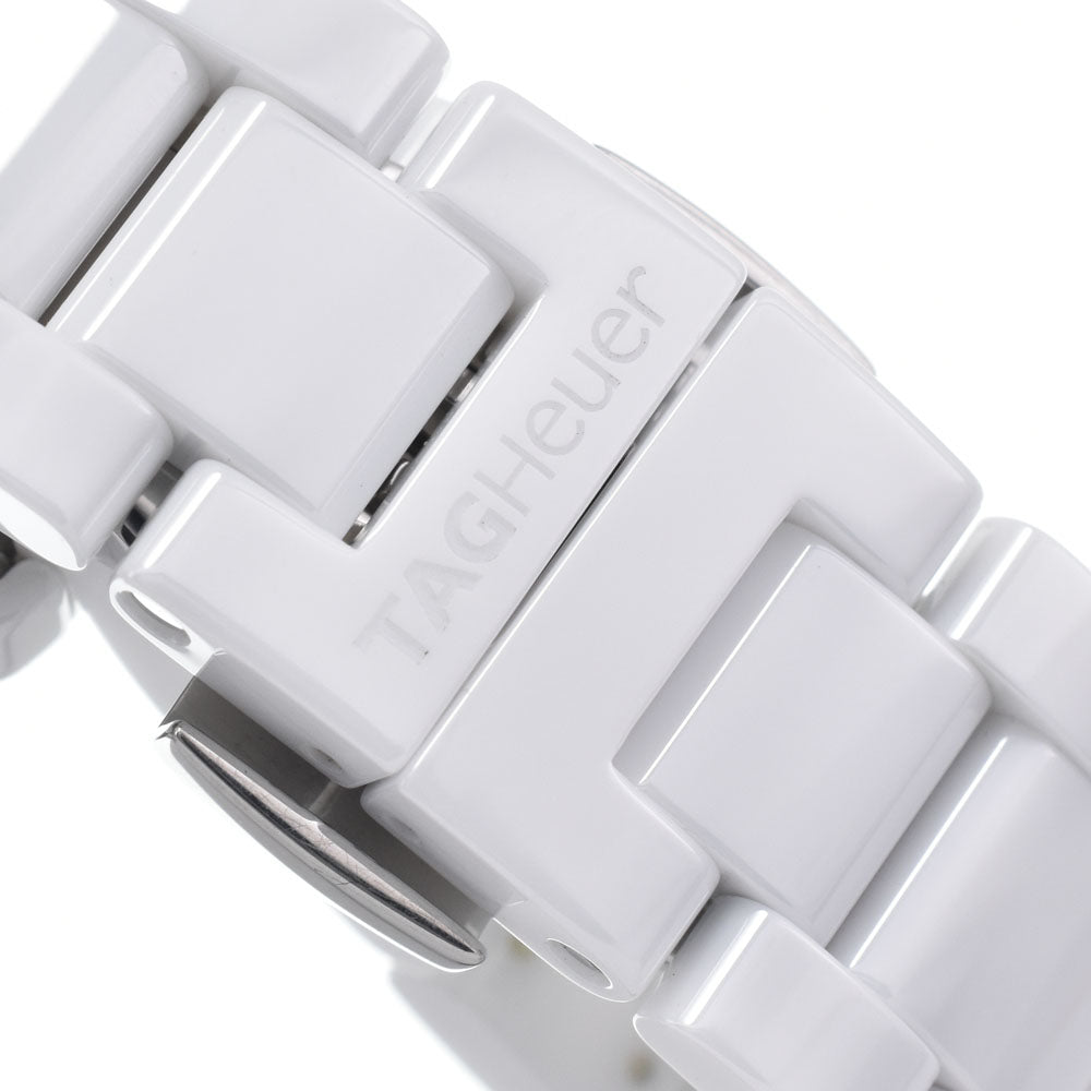 TAG HEUER Aqua racer WAY1391.BH0717 white Dial Quartz Ladies
 Watch J#147913