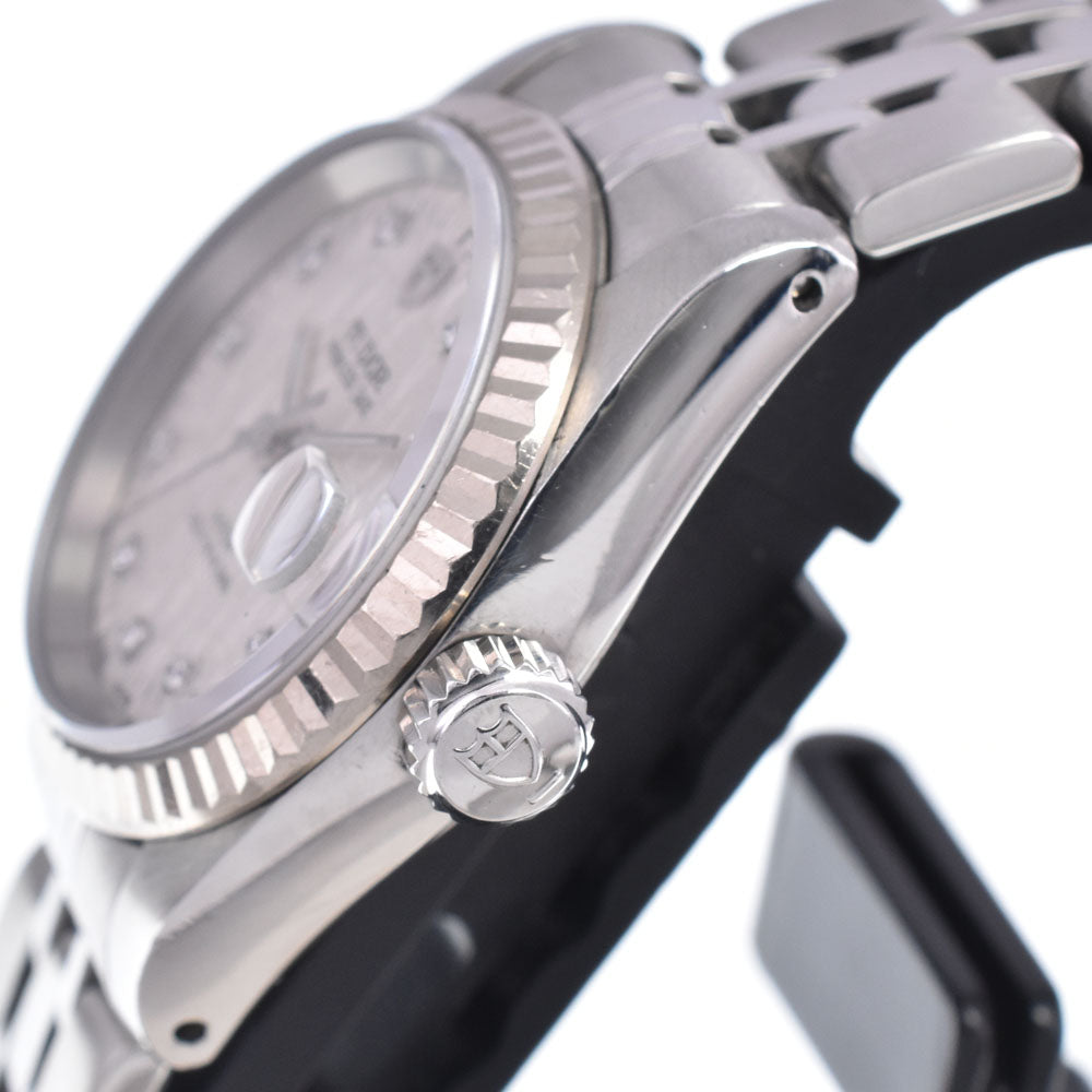 with paper TUDOR Princess Date 92414 10P Diamond Silver Dial Automatic Ladies
 Watch K#147915