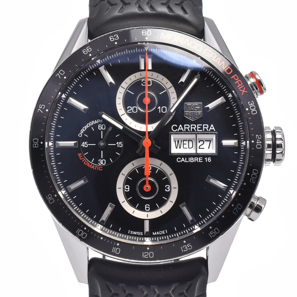 TAG HEUER Carrera CV2A1F Limited to 3000 bottles worldwide: Monaco Grand Prix black Dial Automatic Men's
 Watch L#147916