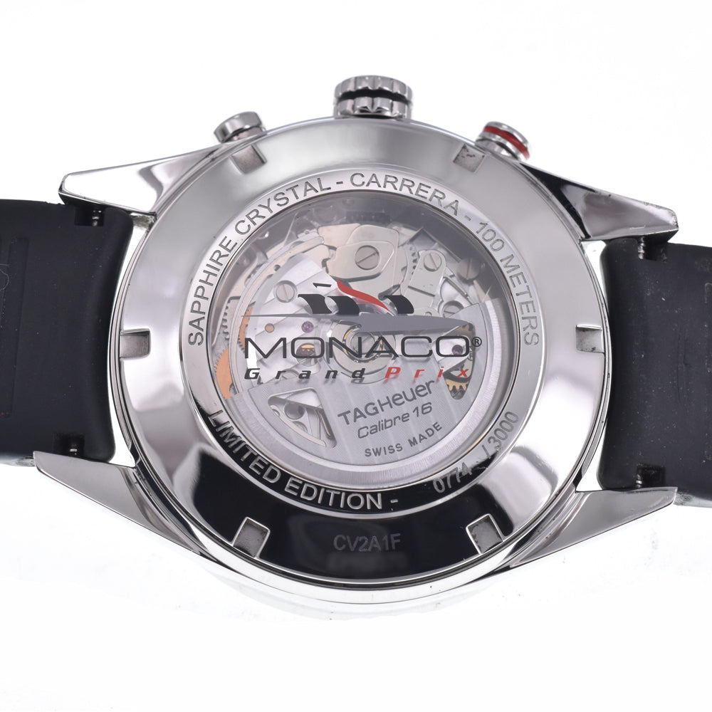 TAG HEUER Carrera CV2A1F Limited to 3000 bottles worldwide: Monaco Grand Prix black Dial Automatic Men's
 Watch L#147916