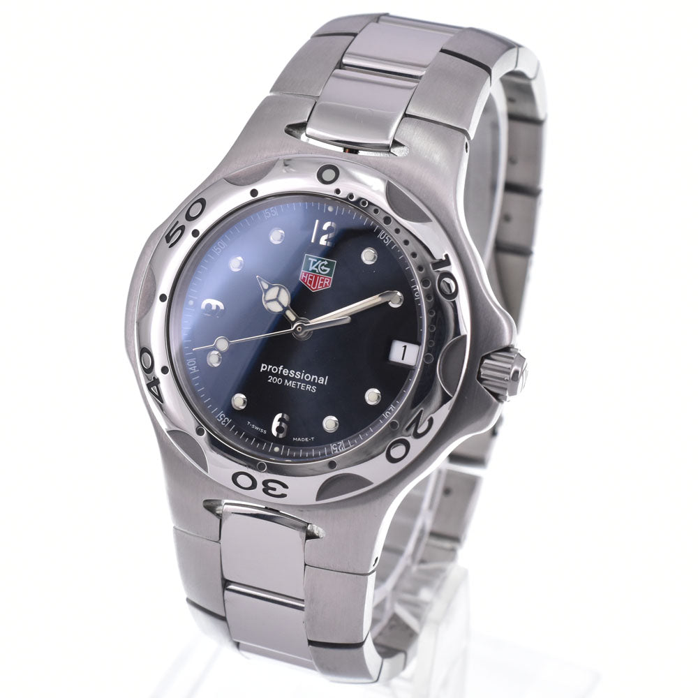 TAG HEUER Kylium WL1112 Date black Dial Quartz Men's
 Watch L#147917