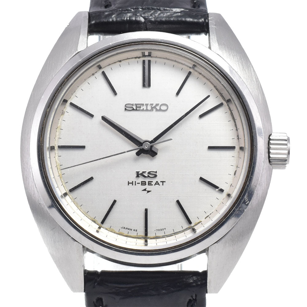 SEIKO King Seiko 45-7010 HI-BATE Silver Dial Hand Winding Men's
 Watch K#147920