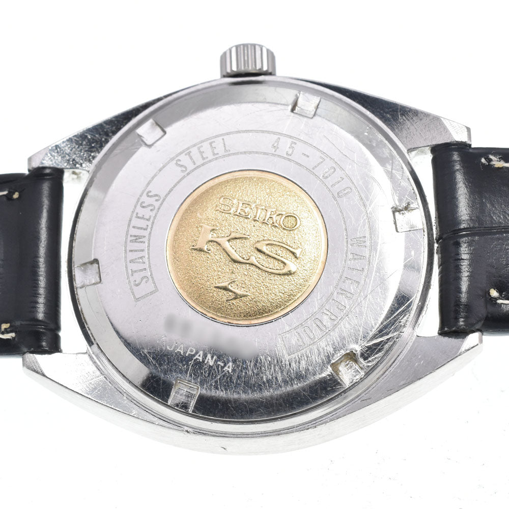 SEIKO King Seiko 45-7010 HI-BATE Silver Dial Hand Winding Men's
 Watch K#147920
