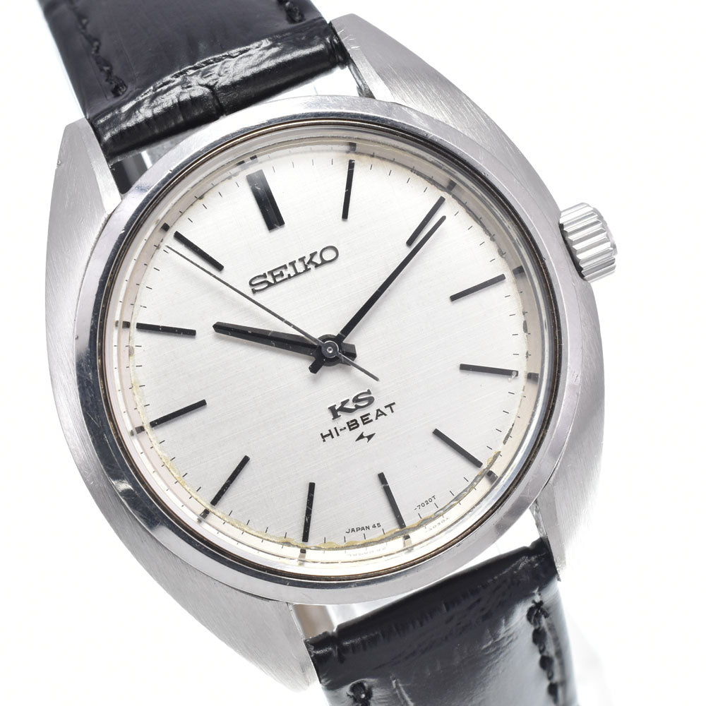SEIKO King Seiko 45-7010 HI-BATE Silver Dial Hand Winding Men's
 Watch K#147920