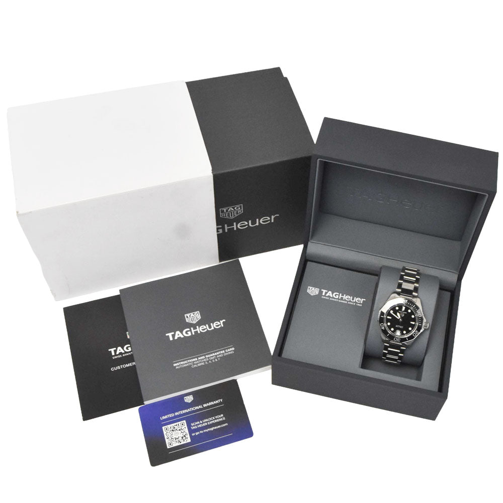 with paper TAG HEUER Aquaracer Professional 300 WBP231D.BA0626 Caliber 5 black Dial Automatic Unisex
 Watch H#147925